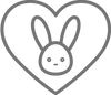 Cruelty free icon